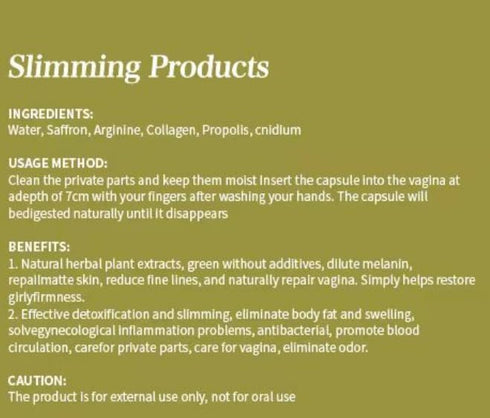 Weabet (8Bag) Instant Anti-Itch Detox Products, Capsulas, Firming Repair & Pink and Tender Natural Capsules, Stay Clear
