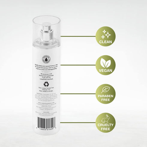 Instyle Fragrances | Body & Hair Mist | Wild Melon Scent | With Panthenol | CLEAN, Vegan, Paraben Free, Phthalate Free | Premium 8 Fl Oz Spray Bottle