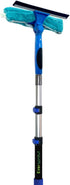 EVERSPROUT 1.5-to-3 Foot Swivel Squeegee and Microfiber Window Scrubber, 2-in-1 Cleaning Combo, Aluminum Pole
