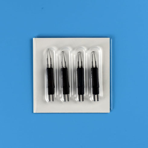 Gutta Percha Teeth Poin Cutter with 4 Tips, Endo Dissolved Breaker Cutter Tools, White