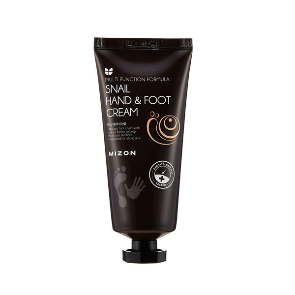 MIZON Hand Cream for Dry Cracked Hands, Moisturizing Snail Ingredients, 100ml 3.38 fl oz