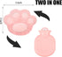 Rubber Hot Water Bottles Pain Relief with Cute Faux Fur Cover