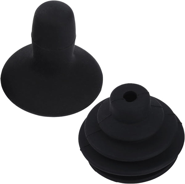Sliverdew 2 Pcs Controller Knob and Gaiter for Electric Wheelchair Black Powerchair Mobility