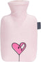 SKUZA Hot Water Bottle,Small Hot Water Bottle 1.5 Liter Hot Water Bag with
