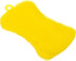 Yellow 5 Pcs Silicone Cleaning Scrubber,Colored Sponges for Dishes for Cleaning Silicone Scrubber Kitchen by Dahszhi