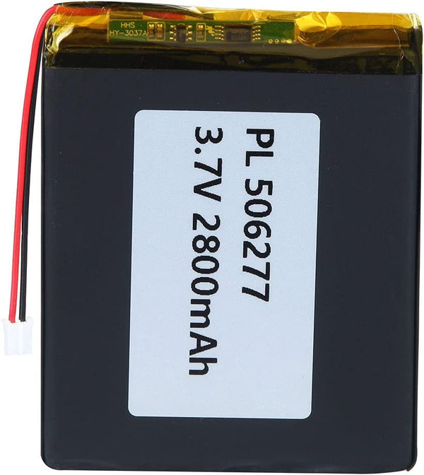 YTKavq 3.7V 2800mAh 506277 Lithium Polymer Ion Battery Rechargeable Lipo Battery with PH