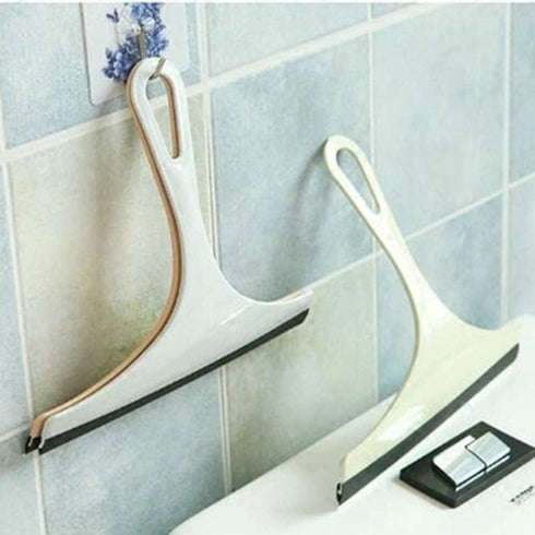 Squeegee for Shower Glass Door, Glass Cleaner Window Wiper Floor Tile Washing Car Blade Brush Cleaning Tool