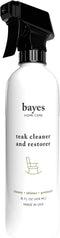 Bayes High Performance Teak Cleaner & Restorer - Cleans, Shines & Protects, 16 oz