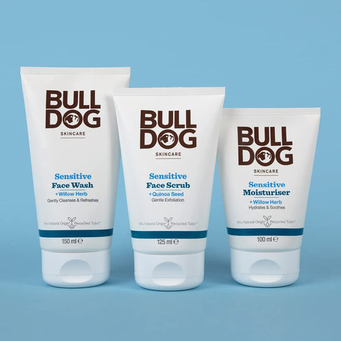 Bulldog Skincare Sensitive Face Scrub for Men, 125 ml