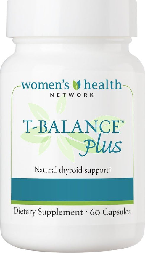 T-Balance Plus Natural Thyroid Supplement, 60 Capsules for Subclinical Hypothyroidism
