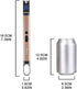 SUPRUS Candle Electric Arc Lighter, Windproof Flameless USB Rechargeable Lighter with LED Light for Camping BBQ Cooking