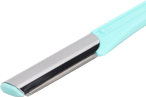 Sonew 3Pcs Portable Eyebrow Trimmer Kit - Foldable Hair Remover, Stainless Steel Blade, Brow Shaper