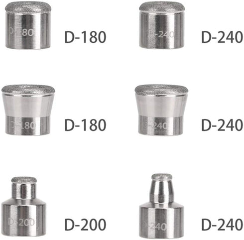 Uonlytech Skin Care Accessories 1pc Diamond Dermabrasion Tips Replacement Tips Dermabrasion Machine Heads for Facial Peeling Skin Cleansing Diamond Dermabrasion Head