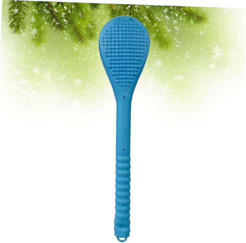 Hammer Silicone Hollow Massage Double-Sided Patting Tool for Deep Tissue Muscle Relief and Large Blue Handheld Back