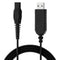 Linkidea 15V Shaver Charger Cord, Replacement USB Power Adapter Cable for Philips Norelco HQ8505, AT750, PT920, HQ7100