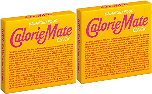 Otsuka Calorie Mate Balanced Food, Maple, 2.82oz/80g, 2 Pack