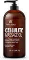 Botanic Hearth Anti Cellulite Massage Oil, Firming Oil for Thighs and Butt, 8 Fl Oz