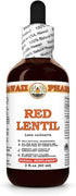 Hawaii Pharm Red Lentil (Lens Culinaris) Dry Seed Tincture, All Natural, Vegan, Pure Liquid