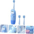 Sonic Electric Toothbrush with Frequency Soft Bristles for Sensitive Gums Ergonomic Handle Non Rechargeable Cleaning