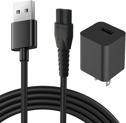 Power Cord Charger for Manscaped Lawn Mower 3.0/2.0, Electric Manscaping Groin Hair Trimmer Power Supply Adapter