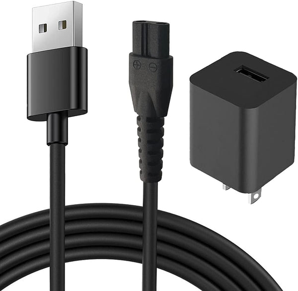 Power Cord Charger for Manscaped Lawn Mower 3.0/2.0, Electric Manscaping Groin Hair Trimmer Power Supply Adapter