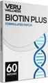 Biotin Plus Daily Patch - B7, Collagen, Self Adhesive Time Release, 60 Day Supply