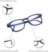 EYEGUARD Blue Light Blocking Computer Glasses for Kids, Anti Eyestrain UV Protection Lens for Boys and Girls