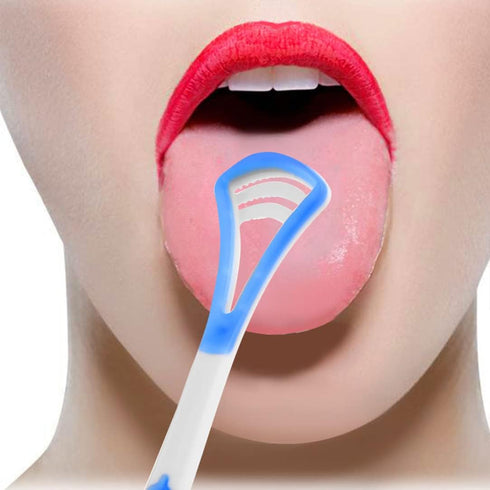 Sgqtqybk Tongue Scraper Tongue Cleaning Brush Scraping Tools Scrubber for Healthy Care Mouth Hygiene Green
