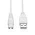 USB Charging Cable for Nicwell, Fairywill, Aquasonic, and More, Replacement Parts (White)