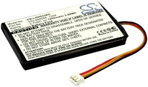 Cameron Sino 3.7V 1050mAh Replacement Remote Control Battery for Logitech