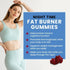 Night Time Fat Burner Gummies, Sleep Support & Weight Loss Supplement, 60ct for Men & Women