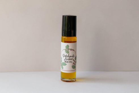Patchouli Amber Roll-On Perfume - Aromatic Fragrance