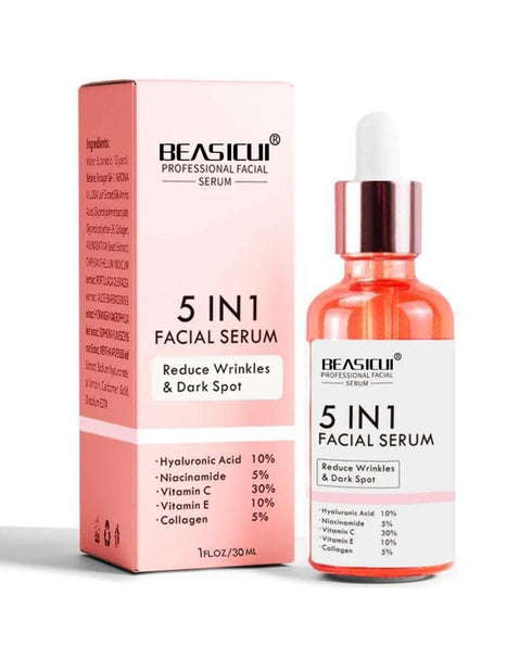 Vitamin C Serum for Face, Anti-Aging with Hyaluronic Acid, Radiance Serum for Dark Spots, 1 Fl Oz