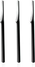 Professional Pedicure Knife Tools, Stainless Steel Foot Dead Skin Scraper, 3Pcs Black Scrubber