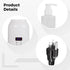 Tressify 86-149 4 4 5.9 Electric Massage Lotion Warmer with Touch Screen and Dispenser Bottle, Temperature Control, X X