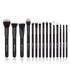DUcare Makeup Brushes, 15Pcs Premium Synthetic Kabuki Brush Set for Foundation, Concealers, and Eye Shadows