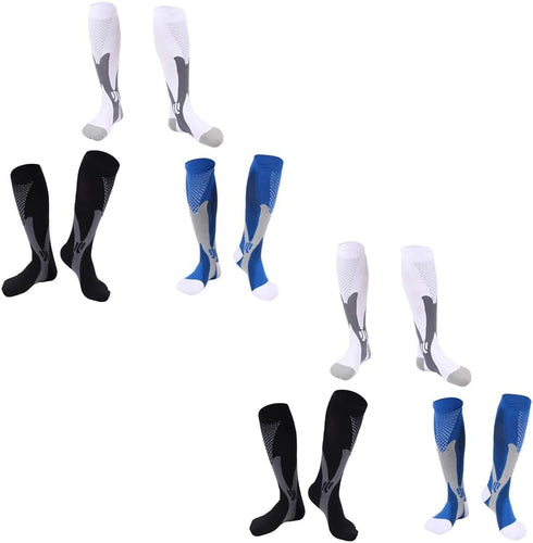 Magik 3-6 Pairs Medical Sport Compression Socks 20-30 mmhg for Edema Varicose Veins