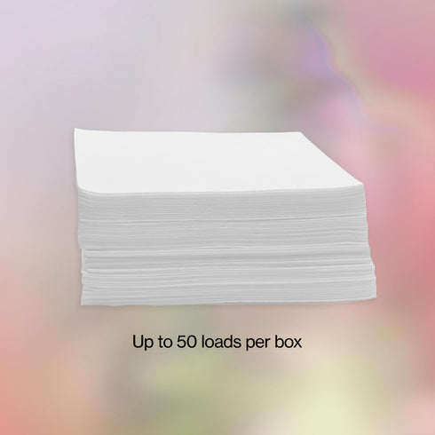 MUSEWASH Packaging (50 1 Laundry Detergent Sheets | Enzyme-Powered, Vegan, Paraben-Free | Luxury Scents | Plastic-Free