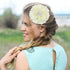 Lawie 20 Pack Colorful Artificial Peony Flower Hair Clips - Alligator Hair Barrettes for Wedding Party Accessories