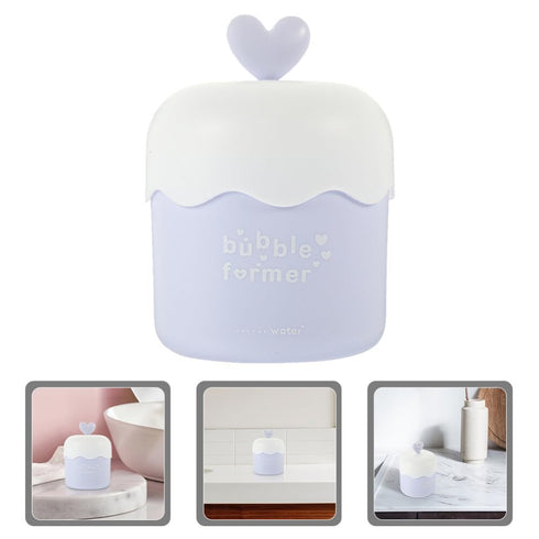 Ipetboom Face Foam Maker: Rich Marshmallow Whip Maker Skincare Tool for Facial Cleansing for Her Blue
