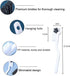 Houseluxe Kitchen Scrub Brush Edge Corner Cleaning Brush Hard Bristle Cleaning Supplies for Kitchen, Bathroom, Corner