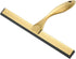 10inch Stainless Water Cleaning Squeegee with Silicon Rubber for Bathroom, Car or Kitchen - 3 Choices (Gold)