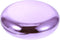 Healifty Portable Dental Retainer Box - Practical Invisible Denture Case with Mirror for Dental Braces (Violet)