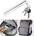 Messar 7 7 Days Pill Case, Portable Pill Box, Compartments Aluminum Alloy Weekly Pill Holder Waterproof Medicine