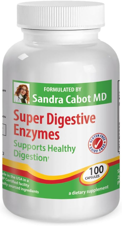 LiverDoctor Super Digestive Enzymes Supplement - Better Digestion, Metabolism & Nutrient Absorption, Bloating and Gas