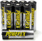 Powerex PRO High Capacity Rechargeable AA NiMH Batteries (1.2V, 2700mAh) - 8-Pack +