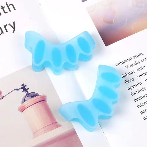 Toe Separators for Functional Fitness Athletes, Toe Straighteners for Foot Pain Relief and Plantar Fasciitis