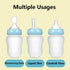 XGOPTS 180ml Drinking Aids Feeding Cup for Elderly Adults Disabled Maternity Convalescent with Straw Drink Water