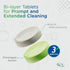 Victadent Denture, Retainer & Mouth Guard Cleanser Tablets, 24 Count