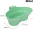 Dioche Oral Care Basin Cup, Inward Curved Unbreakable Large Diameter Vomit Bowl, 300ml